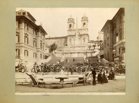 Vorschaubild Rom, S. Trinità dei Monti und Spanische Treppe